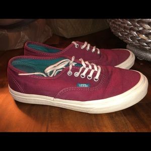 Maroon Vans